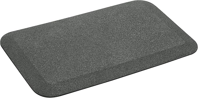 Playsafer Playground Safety Rubber Wearmat for Swingsets and Slides - 1" Thick X 24" W X 40" L (1 Pack, Gray)