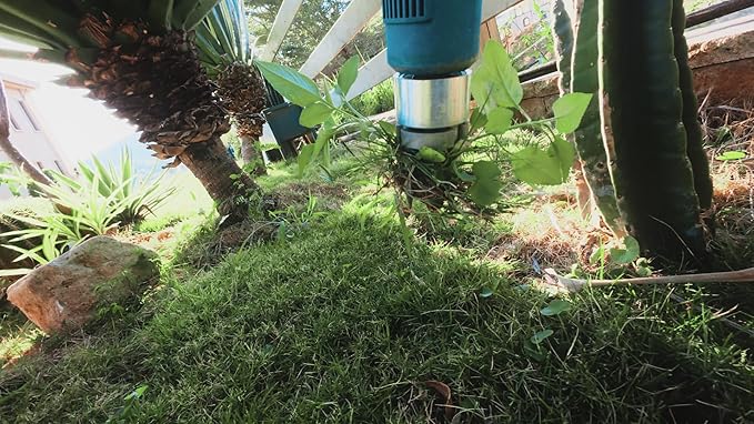 Seesii Electric Stand Up Weed Puller Tool with 20000RPM High-Torque Motor, TD4000 Battery Powered Garden Weeder Total 4000mAh, 3-Claw Steel Head for Smooth Weeding,Gift for Garden Enthusiasts