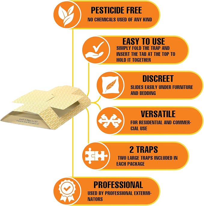 Harris Cricket Glue Traps, (2-Pack)