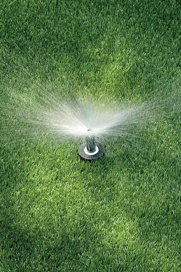 Rain Bird 1804AP8PRS Pressure Regulating (PRS) Professional Pop-Up Sprinkler, Adjustable 0-360° Pattern, 6' - 8' Spray Distance, 4" Pop-up Height
