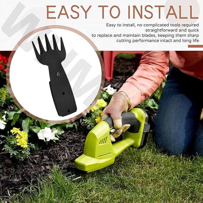 2 Pack 302348001 Hedge Trimmer Grass Shear Blade Assembly Compatible with Homelite Ryobi P2900 P2900VNM P2906VNM