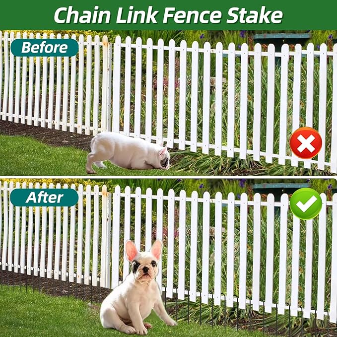 Besitu 12 Inch Rebar Stakes J Hook Ground Stakes 32-Pack Heavy Duty Galvanized Chain Link Fence Stakes Metal Tent Stakes for Outdoor Lawn Decorations Inflatables Canopy Swing Set