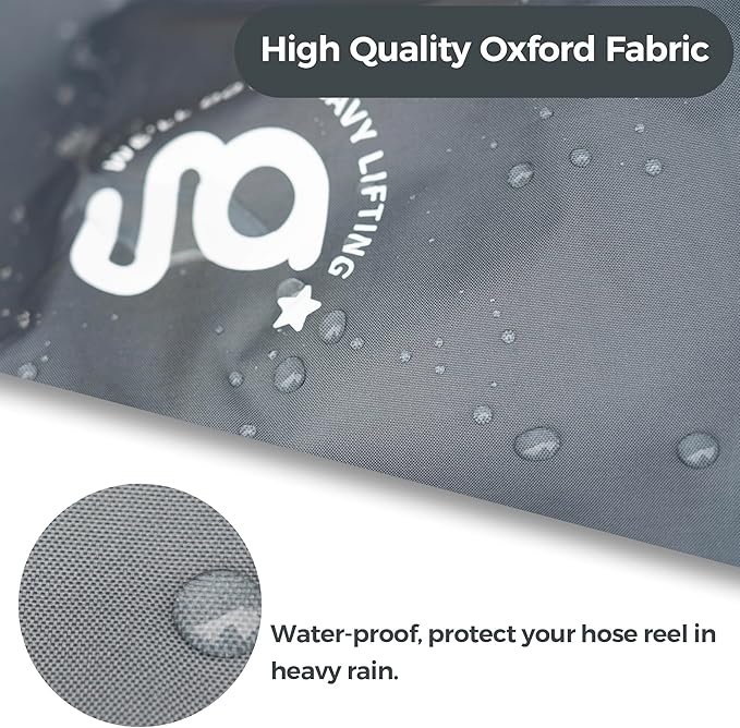 Giraffe Tools AW40 Garden Hose Reel Cover UV Resistant, Waterproof and Anti-Fading Cover for Giraffe Hose Reel