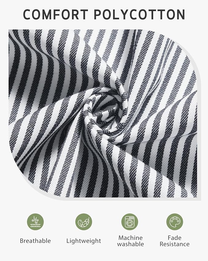 Syntus Apron for Men Women, Adjustable Cooking Kitchen Chef Aprons with 2 Pockets
