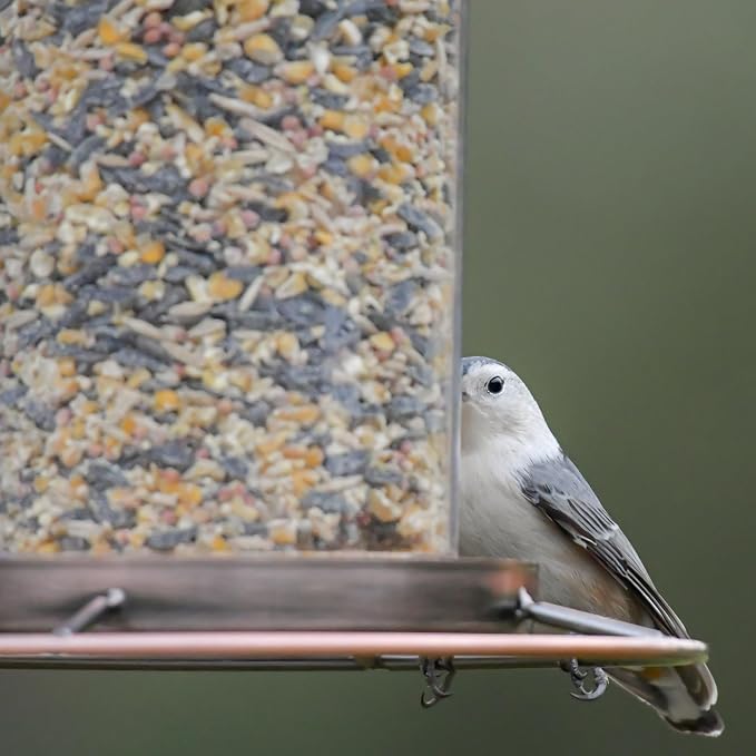 Perky-Pet 325C 2-Tier Copper Panorama Bird Feeder