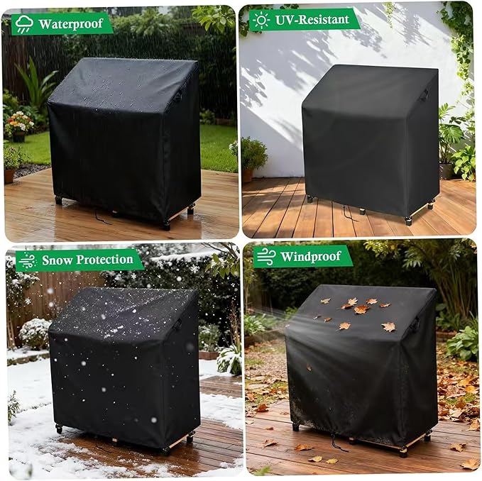 Outdoor Cabinet Cover, Waterproof & UV-Resistan Potting Bench Cover Outdoor Table Protector for Garden All Season, 48x45x20in.