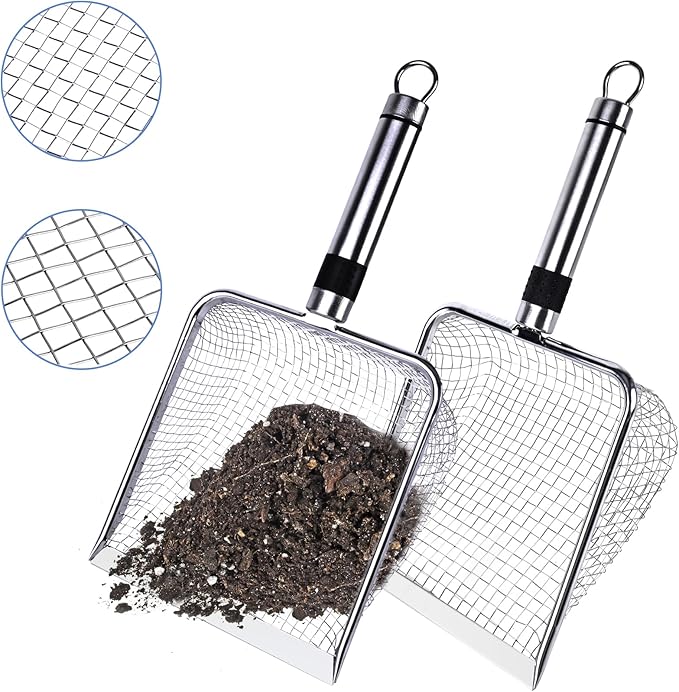 Gardening Soil Sifter (2 Set, 3.8/5mm)