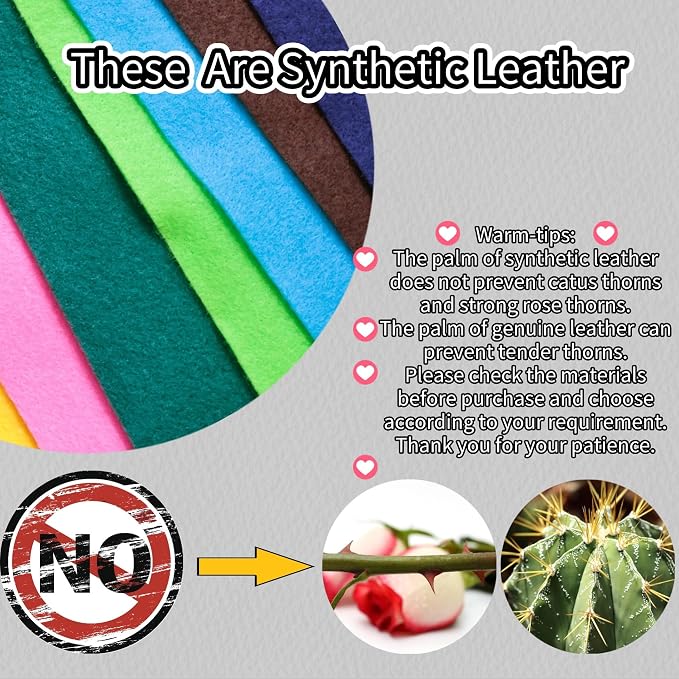 Gardening Gloves,Women Yard Work Garden Glove,Gifts | Thorn Proof,Puncture Resistant,Touchscreen,Gift,Leather,Spandex