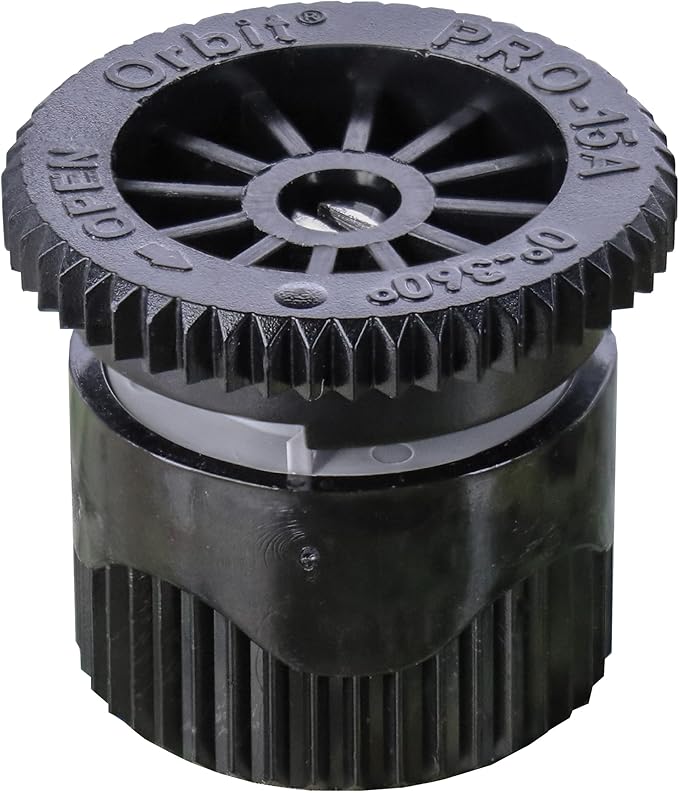 Orbit 53079 15' Adjustable Pattern Spray Sprinkler Nozzle 10-Pack