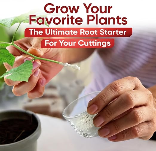 Hormex Rooting Powder Combo #1, 3, 8, 16 (0.10-1.6 IBA) for Delicate & Common Houseplants to Hardwood - Root Powder, Root Stimulator for Plants, Rooting Hormone for Cuttings, Cloning, & Propagation