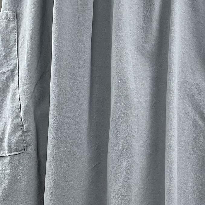Uaussi Cotton Linen Apron Cross Back Work Apron for Women with Pockets Pinafore Dress X Cross Halter Apron for Chef Gardening