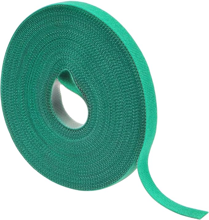 Extra Long Garden Tape, 65.6ft Reusable Plant Ties, Heavy Duty Supports for Climbing Plants, Adjustable Twist Ties for Plants, Flowers, Saplings, Vines