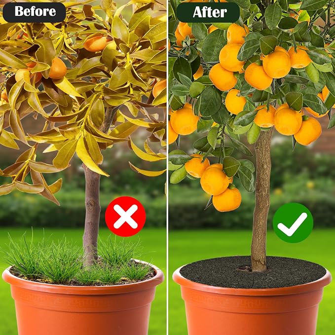 4pcs Double Side Rubber Tree Mulch Ring, 12In Heavy Duty Recycled Rubber Mulch Mat Natural Look Tree Root Protector Mat Reversible Round Tree Ring for Prevent Animal Dig, (Green Brown)