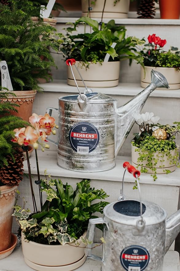 Behrens 1.5 Gallon Hot Dipped Steel Watering Can
