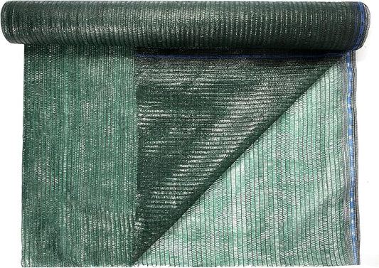 [WindscreenSupplyCo] 40% 6' x 100 FT Eyelets Shade Cloth Roll Sunblock Shade UV Resistant Net for Garden Greenhouse Flower Plant Patio Kennel, Green - PS6140GRNX1