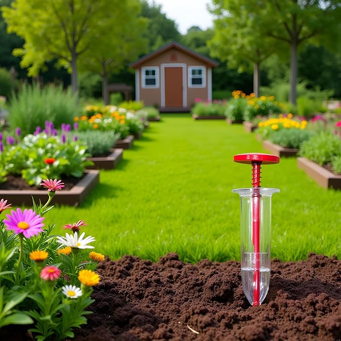 Seeds Dispenser,Mini Seed Spreader Sowing Seeder Tool,Handheld Seed Sower,Mini Garden Seed Spreaders Seed Sowing Seeder Tool Seeder Tool for Horticultural Seeding,Gardening and Lawn Care Accessories