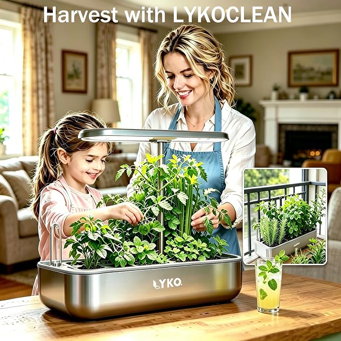 12 Pods Salad Greens Seed Pod Kit for AeroGarden, iDoo, Ahopegarden, Hydroponic Growing System Include 3 Kinds of Lettuce and Cauliflower, Spinach, Cabbage, Chard, 400+ Seeds