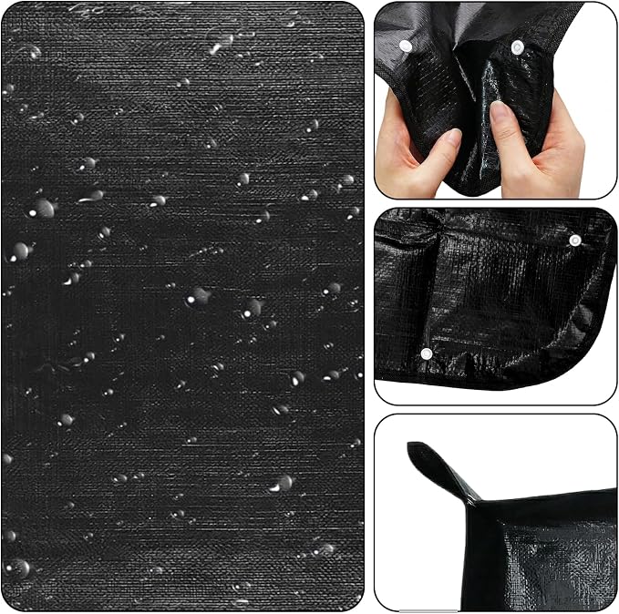 39inch x 39inch Potting Mat Impermeable Repotting Pad for Indoor Gardening Foldable Transplant Tray Easy to Clean Portable Plant Care Tool