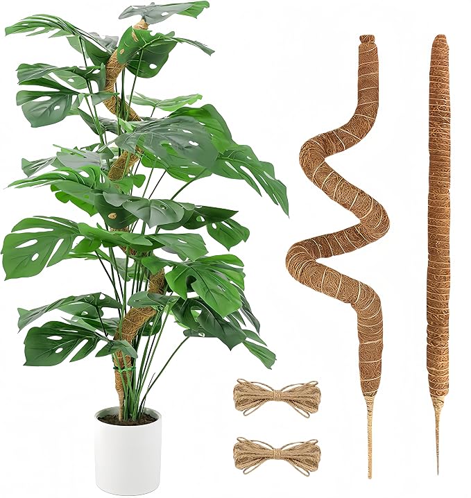 Moss Pole,28'' Moss Pole Monstera Plant Support. (2×28 Inch)