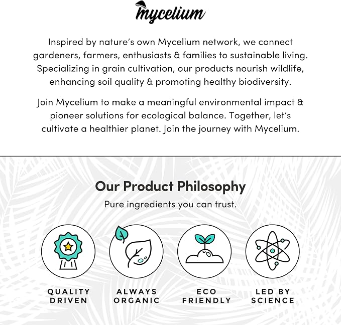 Mycelium Coco Coir Brick - Seed Starter | 10 lb OMRI Certified Organic Growing Medium for Seed Germination & Root Development – Expands When Hydrated for a Nutrient-Rich, Well-Draining Base