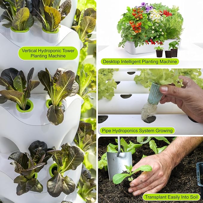 Round Hydroponics Grow Sponges 20 Pack