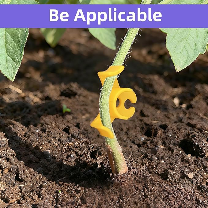 200 Pack Plant Training Clips, 90 Degrees Plant Stem Bender, Low Stress Training Clips for Gardening Flowers Vegetables Branches