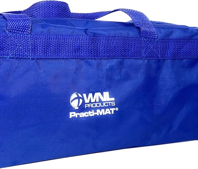 WNL Products Practi-MAT Kneeling Padded Mat for CPR Training, CPR Training Accessories Knee Pad - Pack of 5 with Carry Bag