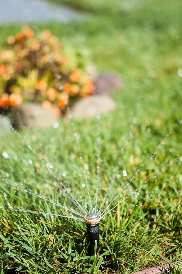 Rain Bird 22SAPROPR Pressure Regulating (PRS) High-Efficiency Pro Rotary Sprinkler, Hand Adjustable 45°- 270° Pattern, 17' - 24' Spray Distance, 4" Pop-up Height