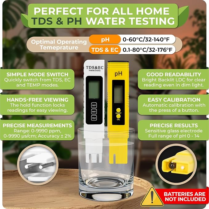 Carpathen Hydroponic Tower Growing System - Indoor Vertical Gardening System for 30 Plants - Complete Kit with Timer, PH+TDS Meter, Water Level Gauge - Self Watering Indoor Herb Garden Without Soil