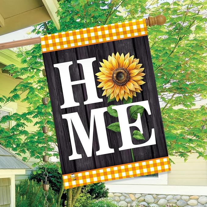 Briarwood Lane Sunflower Home House Flag