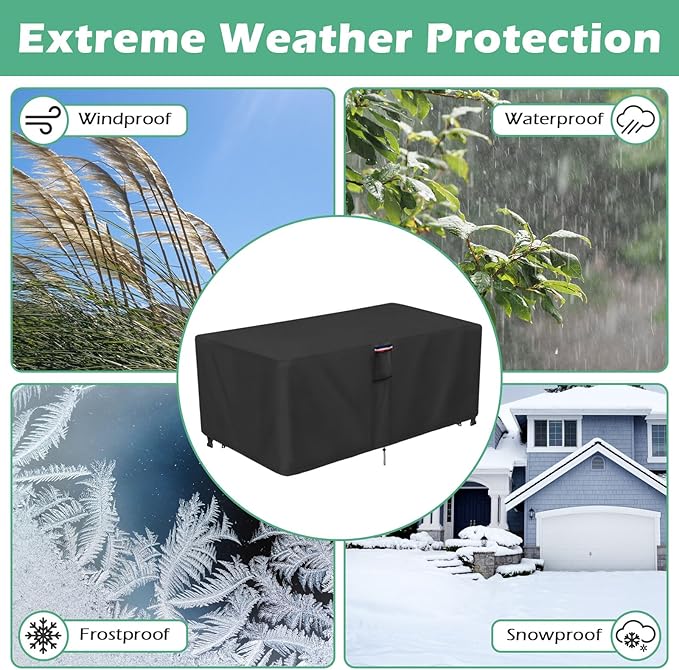 Plant Covers Freeze Protection, Fit 6x3 FT Raised Garden Beds - Heavy Duty Frost Cover for Outdoor Winter Frost Cold Weather, Black 73" x 37" x 25"
