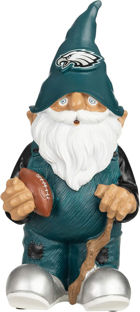 NFL Resin 11.5" Team Logo Outdoor Garden Statue Gnome