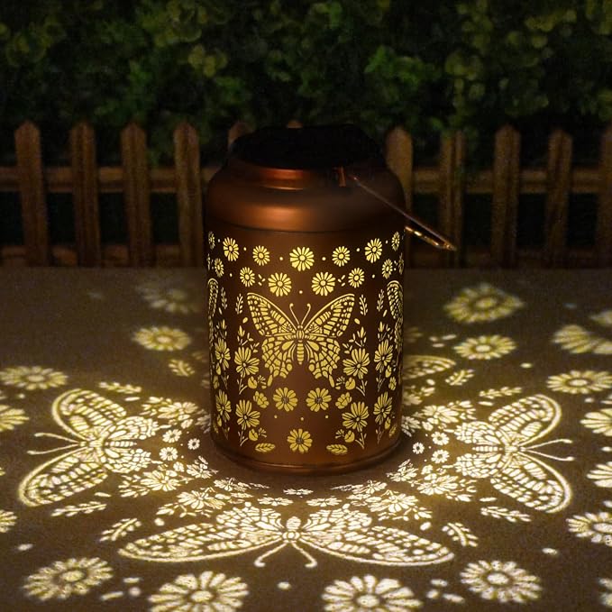 Cawalap Birthday Day Gifts for Women, Cat Solar Lanterns Outdoor