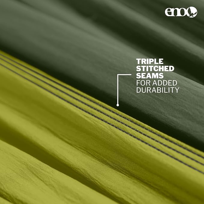ENO, Eagles Nest Outfitters DoubleNest Lightweight Camping Hammock, 1 to 2 Person, Special Edition Colors, ATC