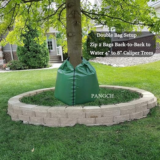 20 Gallon Slow Release Tree Watering Bag - Drip Irrigation Bag for Newly Planted or Established Trees (1 Pack)
