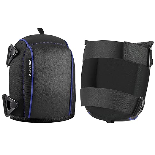WORKPRO Garden Knee Pads For Unisex-Adult, Flooring Kneepads with Foam Padding, Comfortable Kneeling Cushion for Gardening, House Cleaning, Construction Work