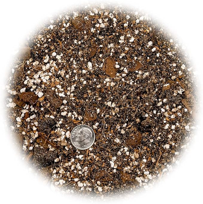Gardenera's Premium Peace Lily Potting Mix : Hand-Crafted for Optimal Growth and Health - [3-Quart Bag]