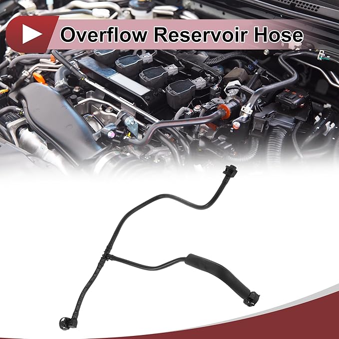 1 Pc Overflow Reservoir Hose for Jaguar F-Pace 2017-2021 for Land Rover Range Rover Velar 18-21 Radiator to Expansion Tank Hose No.LR091813 Plastic