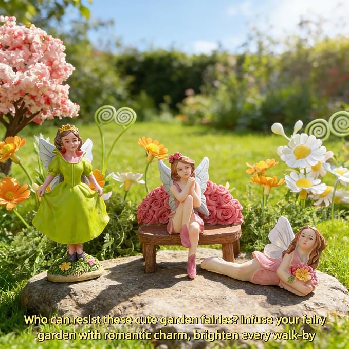 Clearance—Fairy Figurines,Fairies for Fairy Garden,Fairy Garden,Fairy Garden Accessories,Fairies Figurines,Fairy Garden Figurines,Fairies for Fairy Garden,Garden Fairies,mini Fairy Figurines