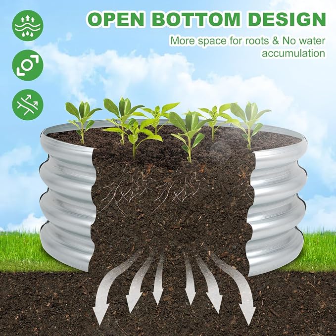 Gartist Raised Garden Bed (1, 2×2×1ft)