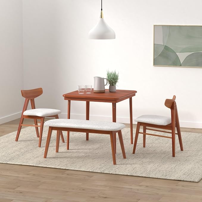 Stakmore Classic Straight Edge Square Wood Folding Card Table, 32" x 32", Oak - Foldable Wooden Tabletop Furniture for Cards, Board Games, Dining, and Extra Seating