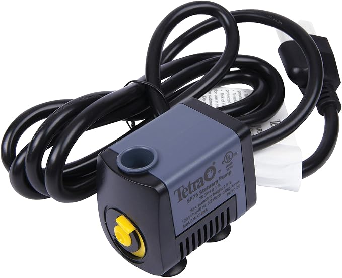 TetraPond Statuary Pump 75 GPH, Powers Small and Tabletop Fountains