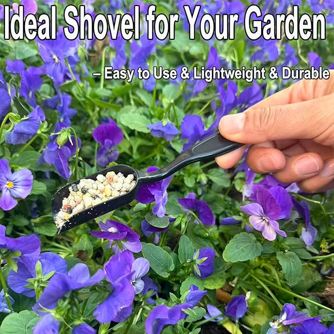 10Pcs Mini Shovel Set,Plastic Gardening Shovel Spoons Soil Scoops,Cultivation Digging Transplanting Tools for Succulents Potted Flowers,Succulent Sand Coffee Beans Milk Powder Scoops,5colors