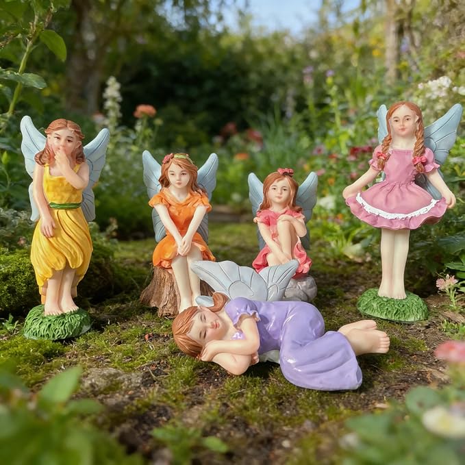 Clearance—Fairy Figurines,Fairies for Fairy Garden,Fairy Garden,Fairy Garden Accessories,Fairies Figurines,Fairy Garden Figurines,Fairies for Fairy Garden,Garden Fairies,mini Fairy Figurines