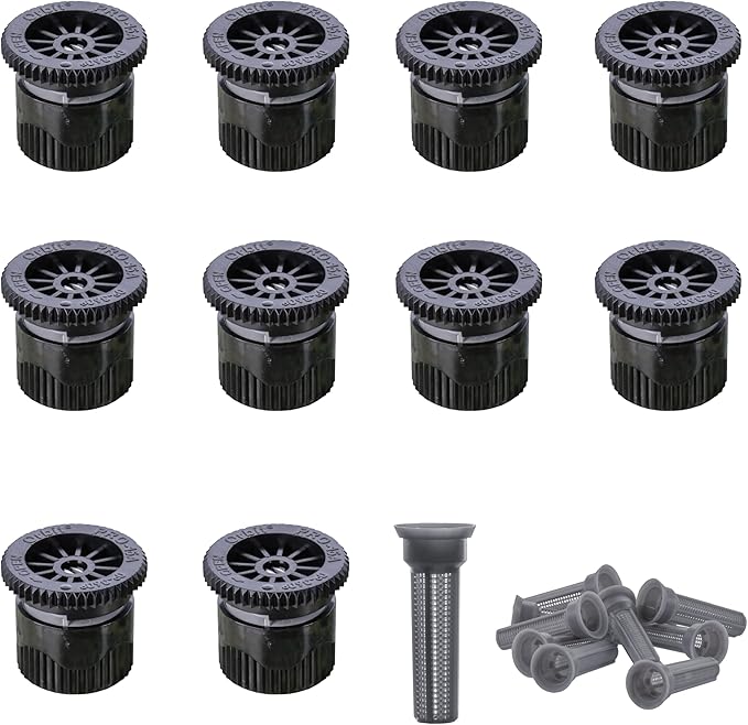 Orbit 53079 15' Adjustable Pattern Spray Sprinkler Nozzle 10-Pack