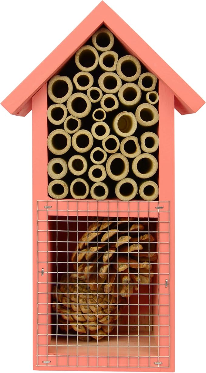 Nature's Way Bird Products PWH2-B Dual Chamber Red Insect House