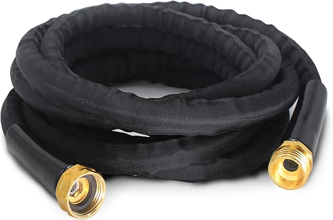 10FT Short Garden Hose, Flexible Water Hose for Connection, Balcony, Bathroom Use, Durable PVC, Leak-Free Fittings, Compact Utility Hose