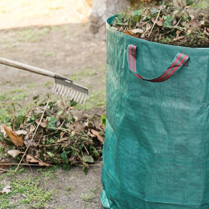 IME Reusable Gardening Lawn Leaf Bag, 272L, Green, 1 Count