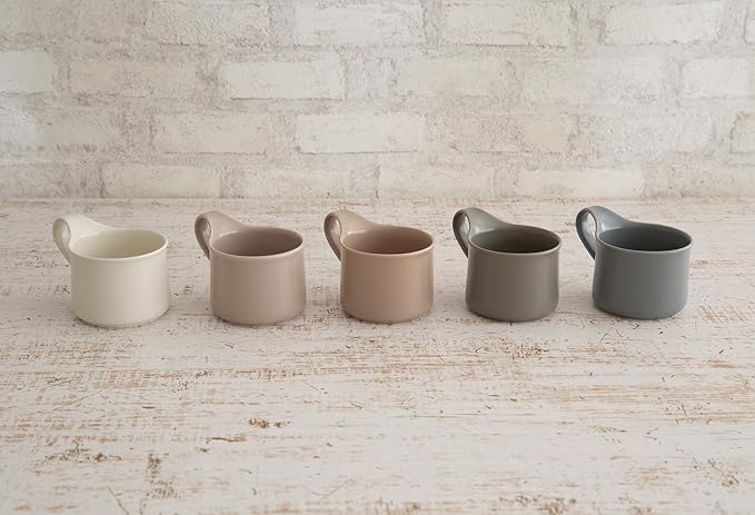 ZERO JAPAN Bee House Ceramic Cappuccino Mug - Microwave & Dishwasher Friendly, Ceramic Coffee Mugs with Handle - Cups for Tea, Espresso, Latte & Hot Drinks - Silky Pink (5.4 oz)