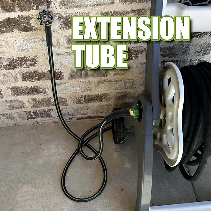 5FT Garden Hose Water Hose – Kink-Free, Abrasion Resistant, Lightweight Flexible, Ideal for Short-Distance & Outdoor Water Hose Use (Balcony, RV, Bathroom)